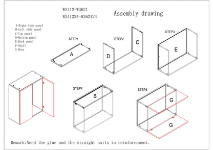 Refrigerator Wall - W361824